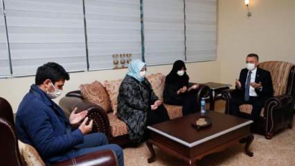 Oktay'dan şehit Korgeneral Erbaş'ın ailesine taziye ziyareti