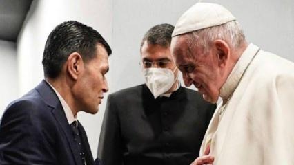 Papa Francis, Aylan Bebeğin babasıyla görüştü