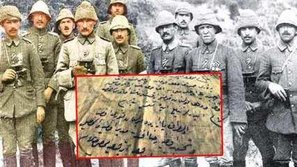 106 yıl sonra Çanakkale cephesinden son mektup