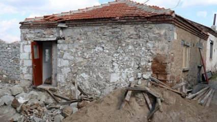 Çanakkale Savaşı kahramanı Yahya Çavuş'un evi restore edilmeye başlandı
