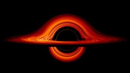 Dev kara delik saatte 177 bin km hızla ilerliyor