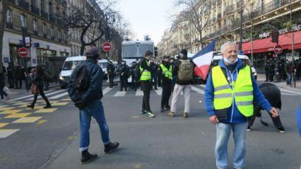 Fransa'nın birçok kentinde ırkçılık ve polis şiddeti protesto edildi