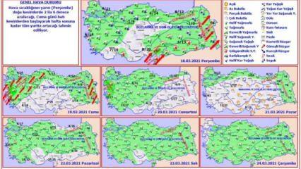 Meteoroloji'den haritalı uyarı: Tüm Türkiye'de kar ve yağmur günlerce sürecek