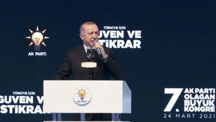 Cumhurbaşkanı Erdoğan tek tek açıkladı: Hepsi gündemimizde!