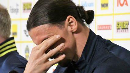 Ibrahimovic gözyaşlarını tutamadı!