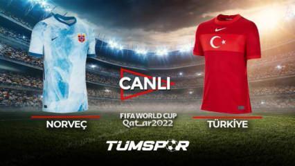 Norveç Türkiye maçı canlı izle! | TRT Norveç Türkiye maçı canlı skor takip!