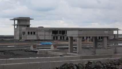 Rize-Artvin Havalimanı inşaatı hız kesmeden devam ediyor