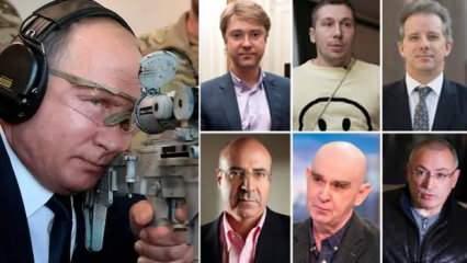 Rus casus, Putin'in ölüm listesindeki isimleri açıkladı