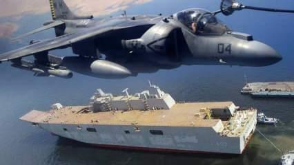 Türkiye Harrier savaş uçaklarını almayacağını duyurdu! 'TCG Anadolu SİHA'larla donatılacak'
