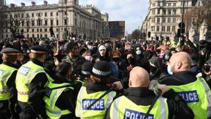 İngiltere’de Suç ve Ceza Yasa Tasarısı protestoları sürüyor: 15 gözaltı