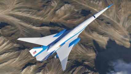 ABD Başkanları için özel olarak hazırlanan süpersonik uçağın görülmemiş özellikleri