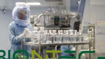BioNTech' Kovid-19 aşısı üretim tesisinin kapıları gazetecilere açıldı