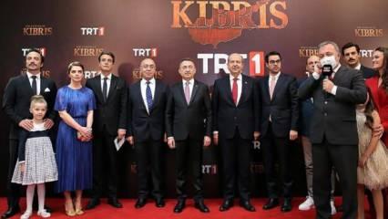 Cumhurbaşkanı Yardımcısı Oktay, KKTC'de 'Bir Zamanlar Kıbrıs' dizisinin galasına katıldı