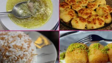 En geleneksel iftar men&uuml;s&uuml; nasıl hazırlanır? 12. g&uuml;n iftar men&uuml;s&uuml;