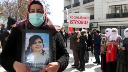 HDP'liler yine ailelerin evlat eylemini engellemeye çalıştı	