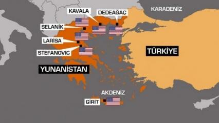 ABD'nin Yunanistan'da kurduğu üs sayısı Türkiye için ciddi tehdit