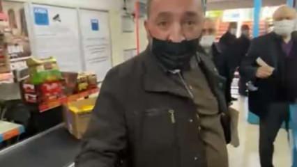 Kadıköy’de markette sosyal mesafeyi koru dedi, bıçakla tehdit edildi