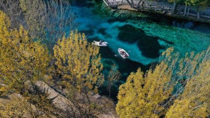 Sivas'ın doğal akvaryumu her mevsim ziyaretçilerini ağırlıyor