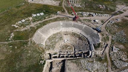 Anadolu'nun en büyük stadyumu 1600 yıl sonra ziyaretçilerini ağırlayacak