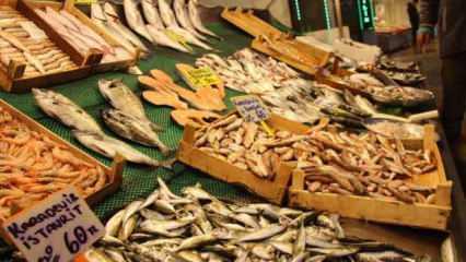 Av yasağına 1 hafta kala tezgahlardaki balık çeşitliliği azaldı