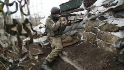 Donbas'da bir Ukrayna askeri öldü