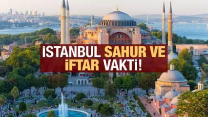 İstanbul İmsakiye 2021 Diyanet İmsakiye sahur saatleri ve iftar vakti