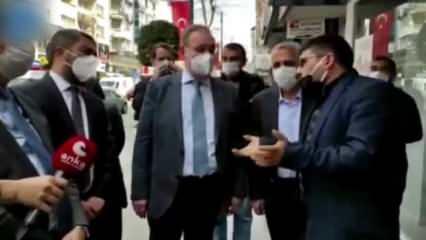 Malatya'da CHP heyetine esnaftan tepki