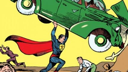 Superman çizgi romanı 3,25 milyon dolara satıldı