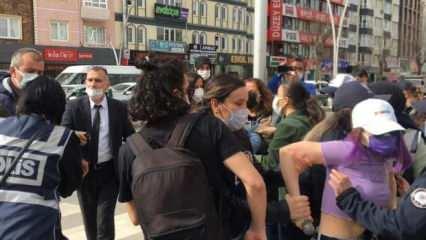 Tokat'ta provokatif eyleme 7 gözaltı