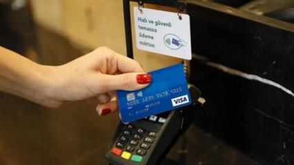 Tüketici temassız kart harcamalarını sevdi