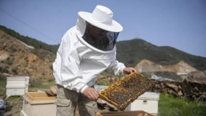 708 arı yetiştiricisine belediyeden ekipman desteği