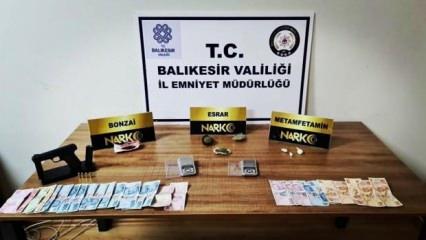 Balıkesir'de narkotik operasyonu: Son 1 haftada 77 gözaltı