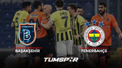 Başakşehir Fenerbahçe maçı geniş özeti ve golleri (BeIN Sports) Kanarya zirve takibini sürdürdü