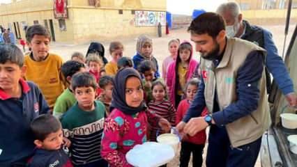 Fetih Derneği’nden savaş mağduru ailelere ramazan yardımı