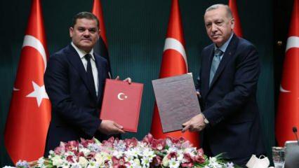 Libya hükümeti tam kadro Ankara'da! Türkiye ile yeni anlaşmalar