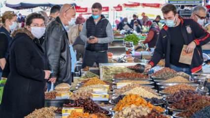 Ramazan öncesi pazarlarda hareketlilik yaşanıyor