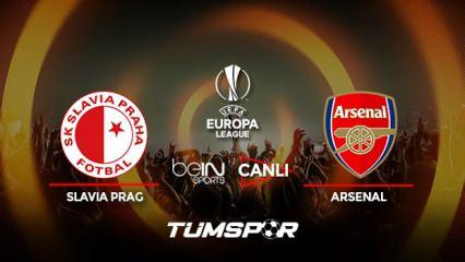Slavia Prag Arsenal maçı canlı izle! BeIN Sports UEFA Avrupa Ligi Slavia Prag Arsenal canlı!