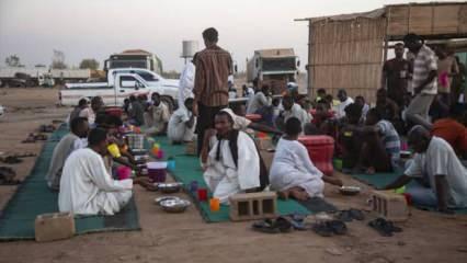 Sudan'dan iftar manzaraları