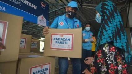 Türkiye'nin yardım eli Malezya'daki ihtiyaç sahiplerine ulaşıyor