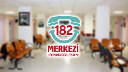 Alo 182 neden açılmıyor? Merkezi Hastane Randevu Sistemi (MHRS) randevu alma!