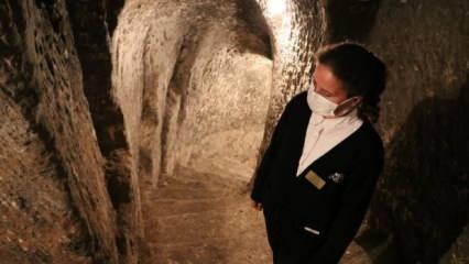 Gaziantep Kalesi’nin tünelleri, zamanda yolculuğa çıkarıyor