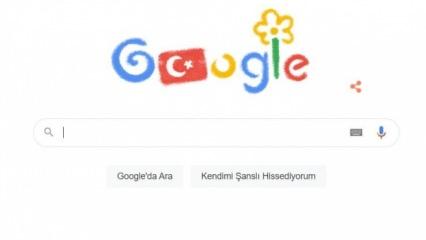 Google'dan 23 Nisan'a özel Doodle