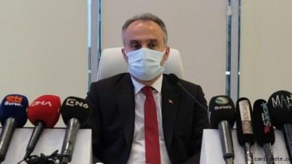 Koronavirüse yakalanan Bursa Büyükşehir Belediye Başkanı Aktaş'ın son durumu