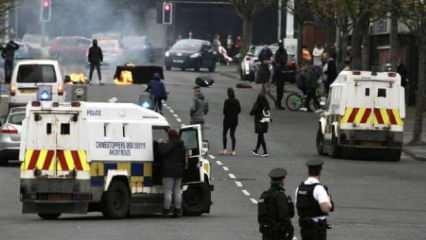 Kuzey İrlanda'daki şiddet olayları yeniden başladı