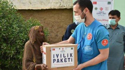 TDV, Pakistan'da hayırseverlerin yardımıyla mazlumların yüzünü güldürdü
