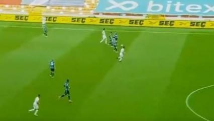 Adana Demirspor-Balıkesirspor maçında iptal edilen gol tartışma yarattı