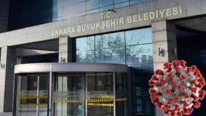 Ankara’da 847 Büyükşehir çalışanı pozitif