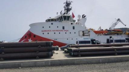 Barbaros Hayreddin Paşa sismik araştırma gemisi Filyos Limanı’nda