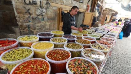 El Halil'in çarşı ve pazarları ramazanla renklendi