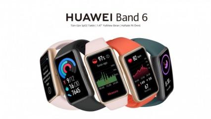 Huawei Band 6 ülkemizde satışa sunuldu